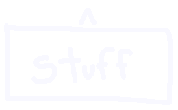 draggable window labeled stuff