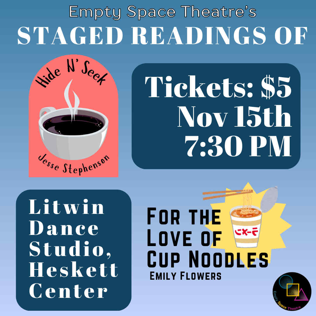 Empty Space Staged Readings poster