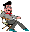 animation of director getting excited