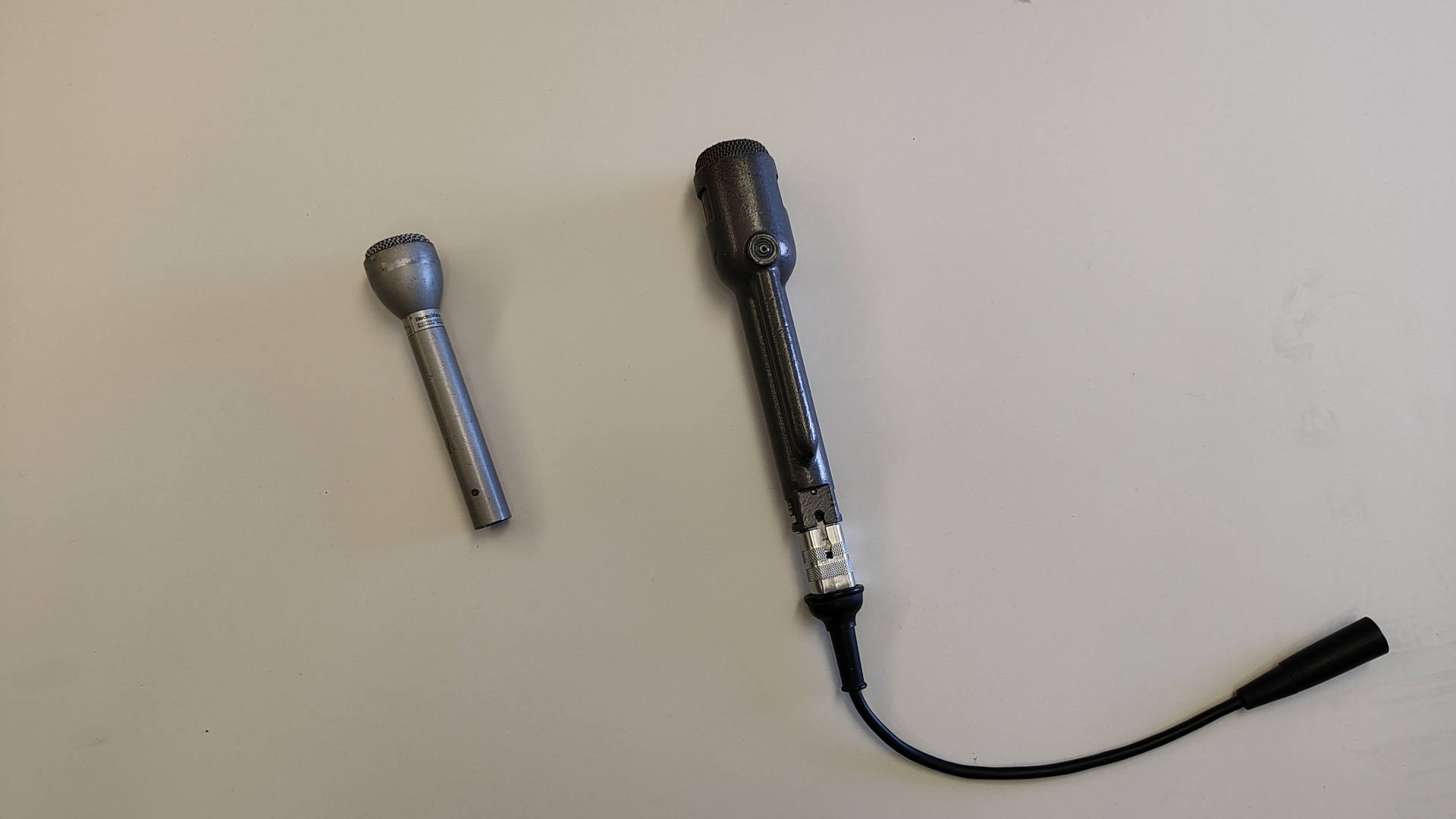 Two period-accurate microphones from the late sixties to early seventies.